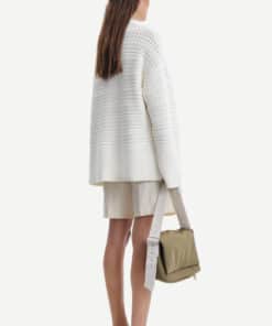 Samsoe & Samsoe Raili Crew Neck Whisper White