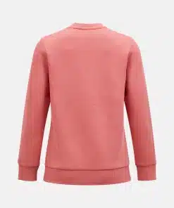 Peak Performance Original Small Logo Crew Women Trek Pink