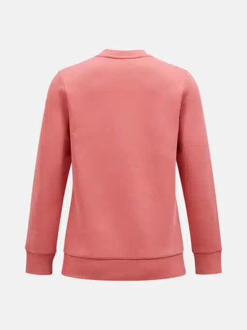 Peak Performance Original Small Logo Crew Women Trek Pink