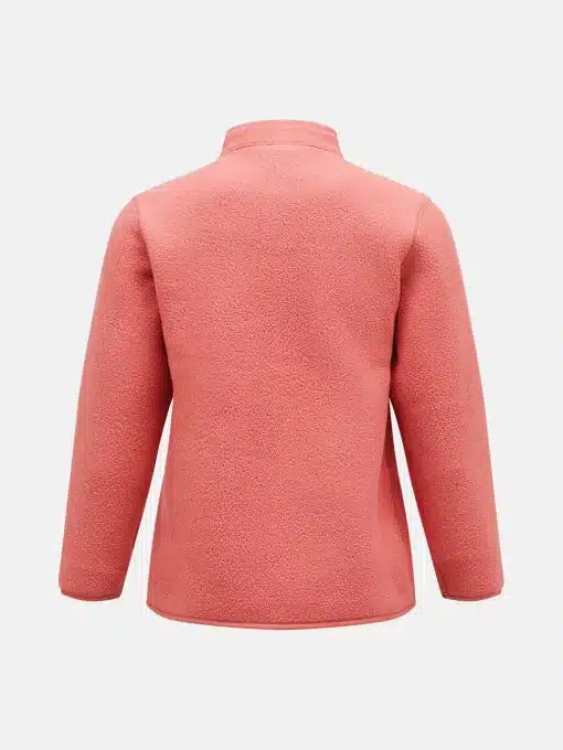 Peak Performance Fleece Snap Cardigan Women Trek Pink