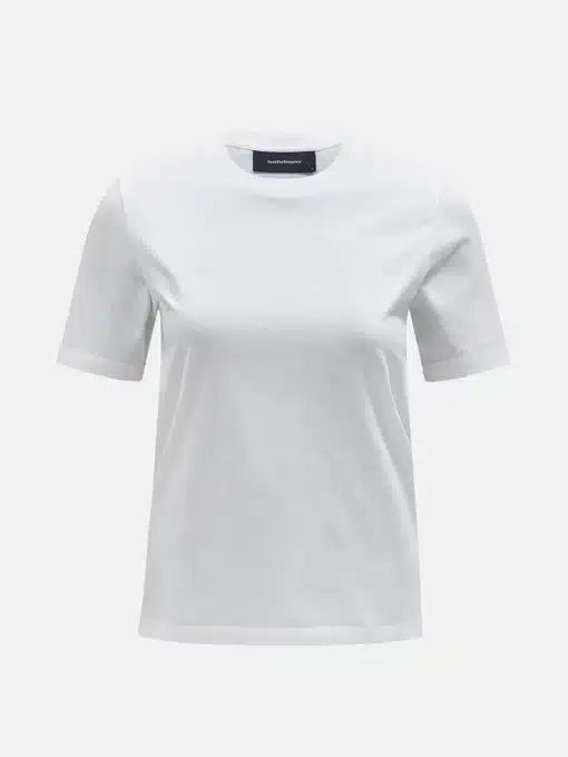 Peak Performance Original Small Logo Tee Women Offwhite