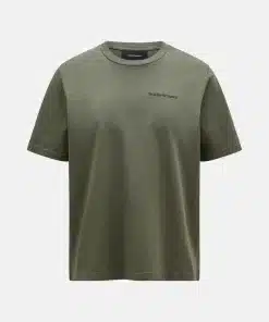 Peak Performance Original Small Logo Tee Men Pine Needle