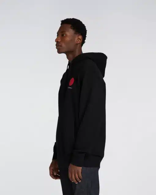 Edwin japanese Sun Hoodie Black