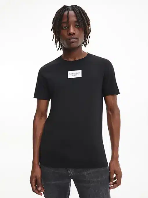 Calvin Klein Small Center Box Tee Black