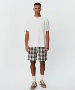 Les Deux Diego T-shirt White/Dark Sand