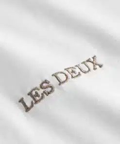 Les Deux Diego T-shirt White/Dark Sand