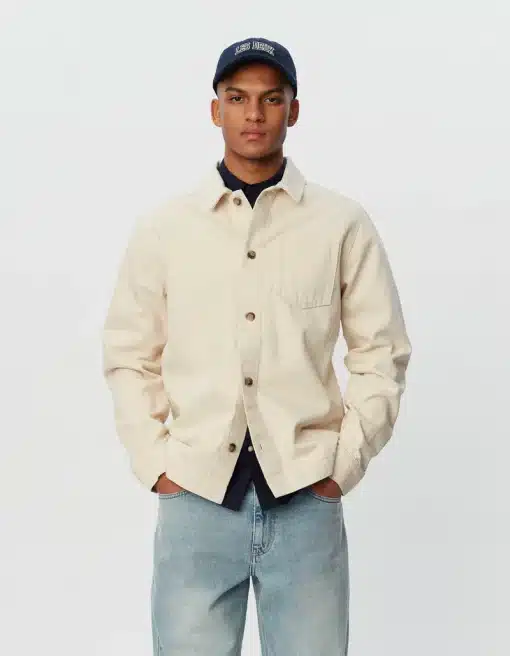 Les Deux Layton Hybrid Shirt Jacket Ivory