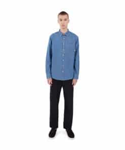 Makia Calm Shirt Stone Wash