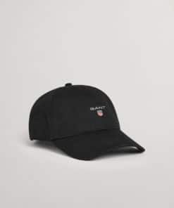 Gant Cotton Twill Cap Black