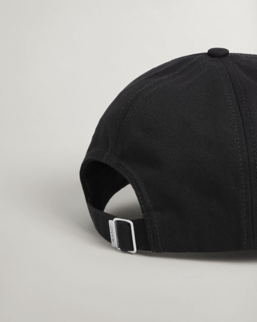 Gant Cotton Twill Cap Black