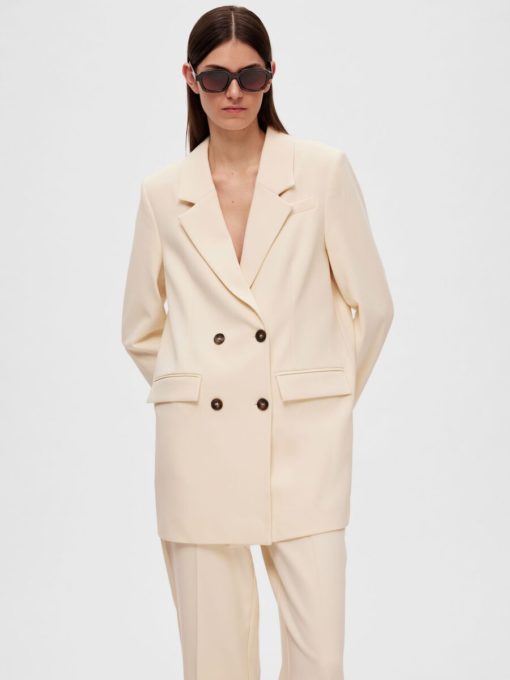 Selected Femme Myla Relaxed Blazer Birch
