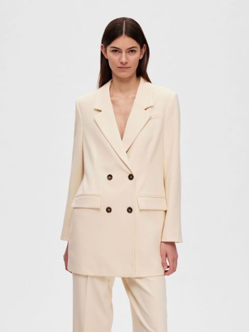 Selected Femme Myla Relaxed Blazer Birch
