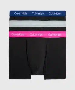 Calvin Klein 3-Pack Trunks Black
