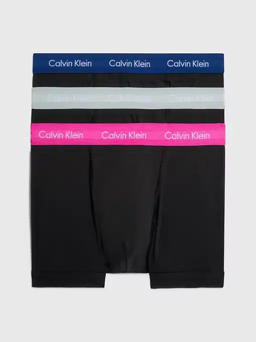 Calvin Klein 3-Pack Trunks Black