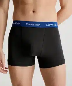 Calvin Klein 3-Pack Trunks Black