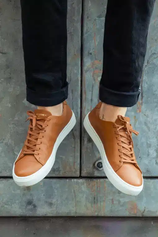 Sneaky Steve Moore Leather Shoe Cognac