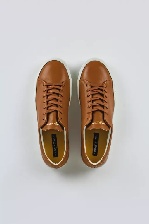 Sneaky Steve Moore Leather Shoe Cognac