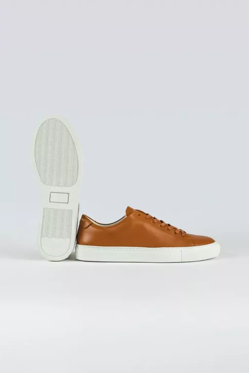 Sneaky Steve Moore Leather Shoe Cognac