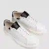 Sneaky Steve Starlight Leather Shoe White/Black