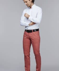 Hansen & Jacob 5-Pkt Cut´n Sew Pan Oxford Soft Red