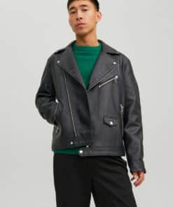 Jack & Jones Flores Biker Jacket Black