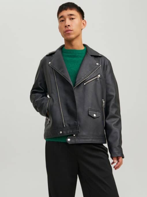 Jack & Jones Flores Biker Jacket Black