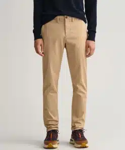 Gant Hallden Twill Chinos Dark Khaki