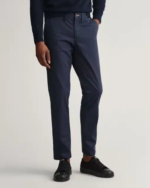 Gant Hallden Twill Chinos Marine