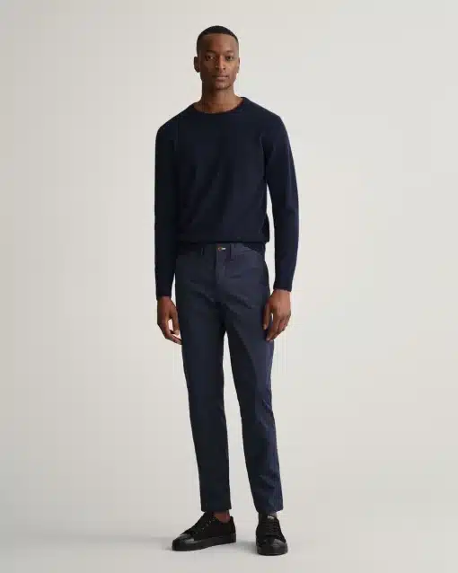 Gant Hallden Twill Chinos Marine