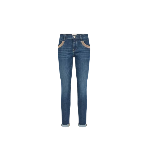 Mos Mosh Naomi Royal Jeans Dark Blue