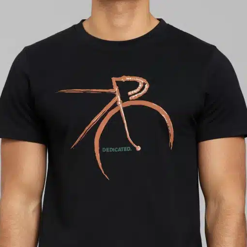 Dedicated T-shirt Stockholm Side Bike Black