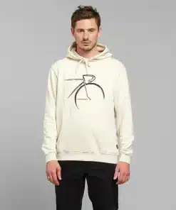 Dedicated Hoodie Falun Side Bikes Oat White