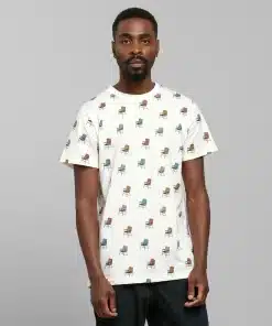 Dedicated T-shirt Stockholm Lawn Chair AOP Off White