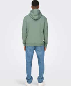 Only & Sons Ceres Hoodie Chinois Green