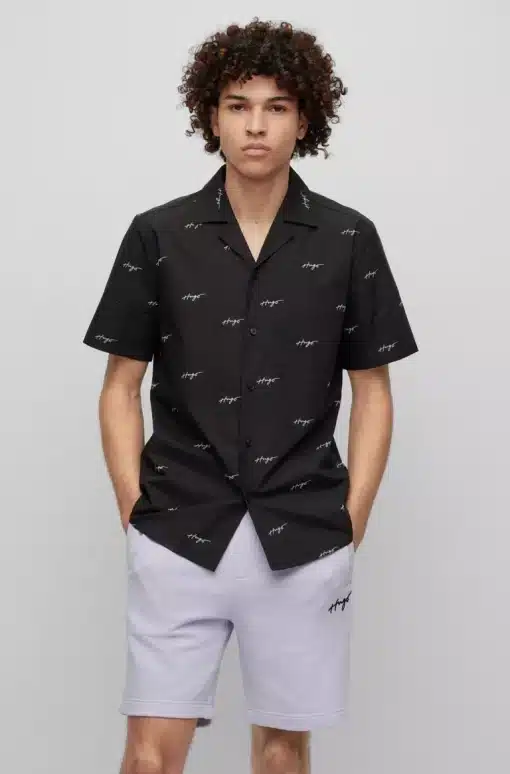 Hugo Ellino Shirt Black