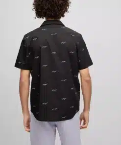 Hugo Ellino Shirt Black