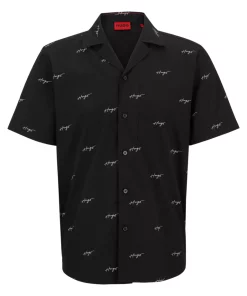 Hugo Ellino Shirt Black