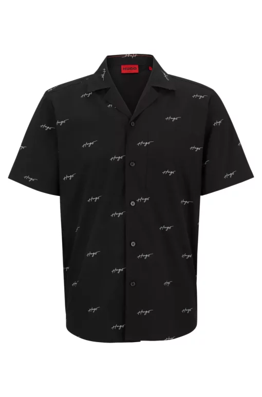 Hugo Ellino Shirt Black