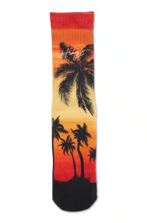 Hugo Palm Print Socks