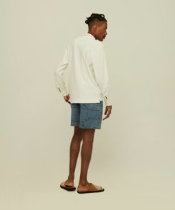 OAS White Terry Camisa Shirt