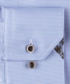 Stenströms Light blue Contrast Twill Shirt