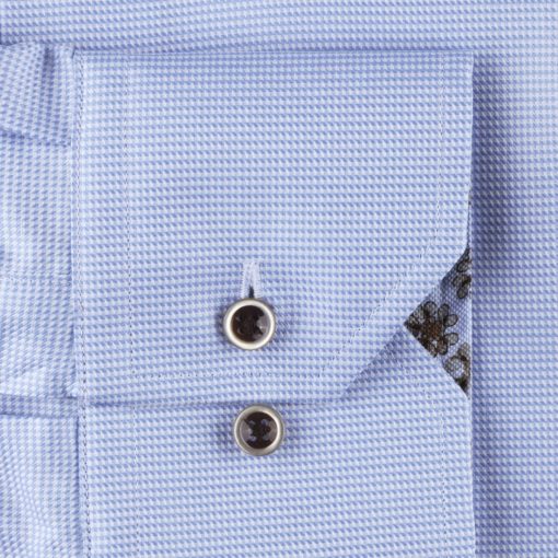 Stenströms Light blue Contrast Twill Shirt