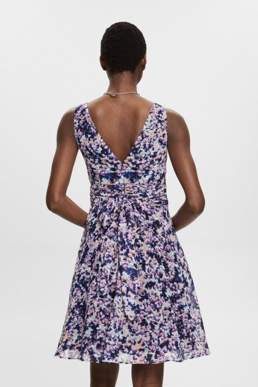Esprit Flower Dress Navy