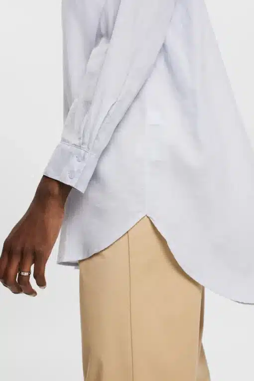 Esprit Linen Blouse Light Blue