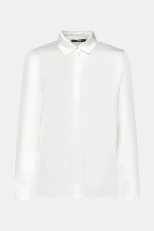 Esprit Satin Blouse Off White
