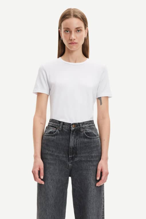 Samsoe & Samsoe Ester ss T-shirt White