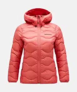 Peak Performance Helium Down Hood Jacket Women Hap Pink
