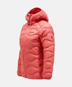 Peak Performance Helium Down Hood Jacket Women Hap Pink