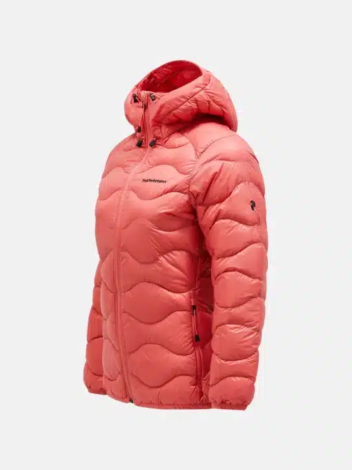 Peak Performance Helium Down Hood Jacket Women Hap Pink