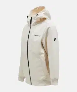 Peak Performance Softshell Hood Jacket Men Sand Fog